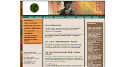 Desktop Screenshot of chbgs.org